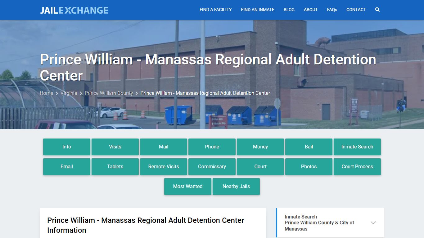 Prince William - Manassas Regional Adult Detention Center